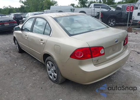 2007 Kia Optima Lx из США, поврежденный, VIN KNAGE123075121585